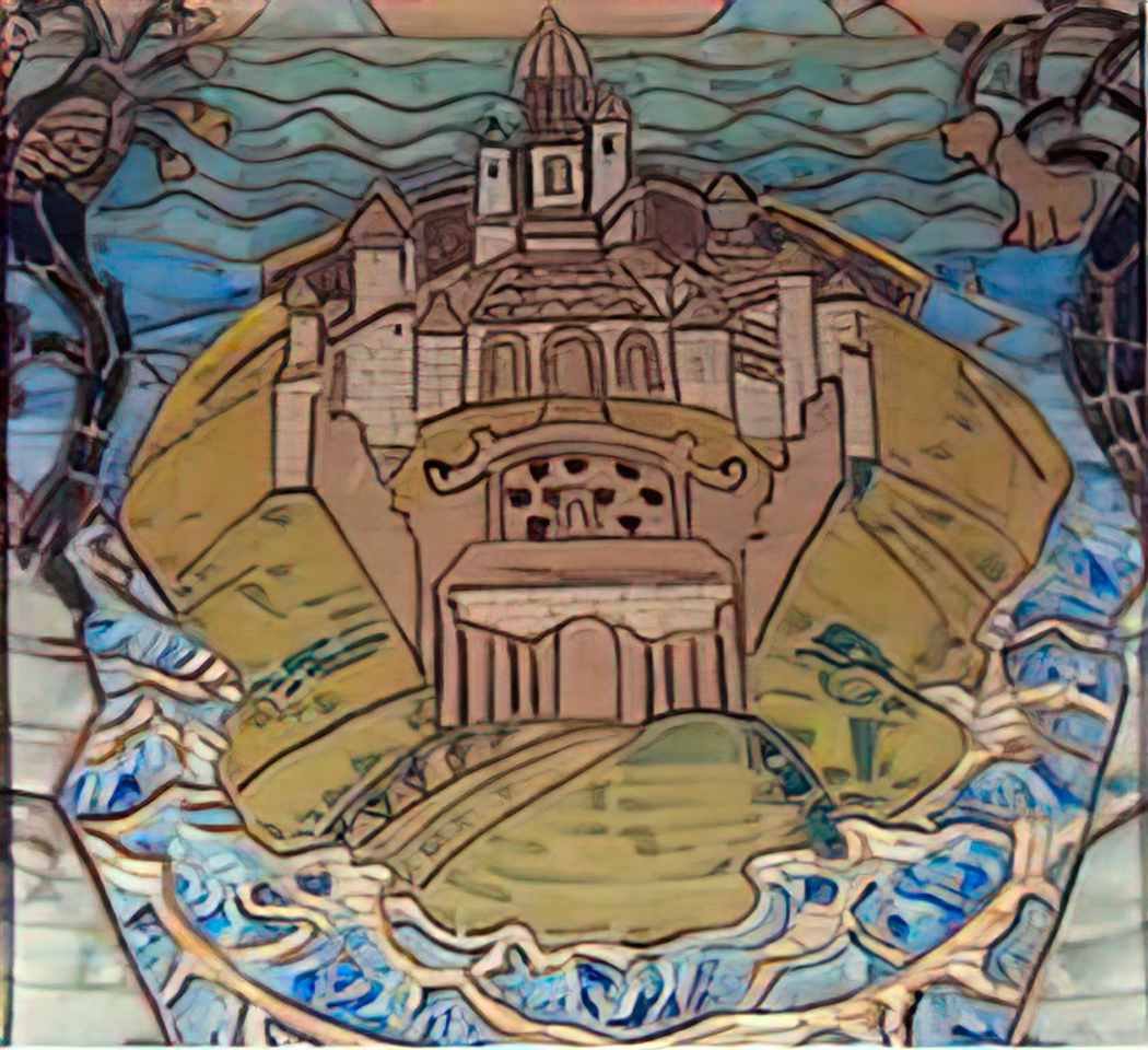 Nicholas Roerich town sketch for carpet 1906 Art A4 Photo Print