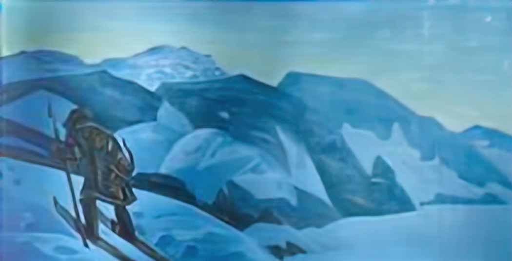 Nicholas Roerich traces 1917 Art A4 Photo Print