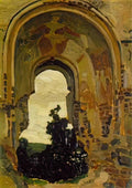 Nicholas Roerich troki sketch of troki monastery 1903 Art A4 Photo Print