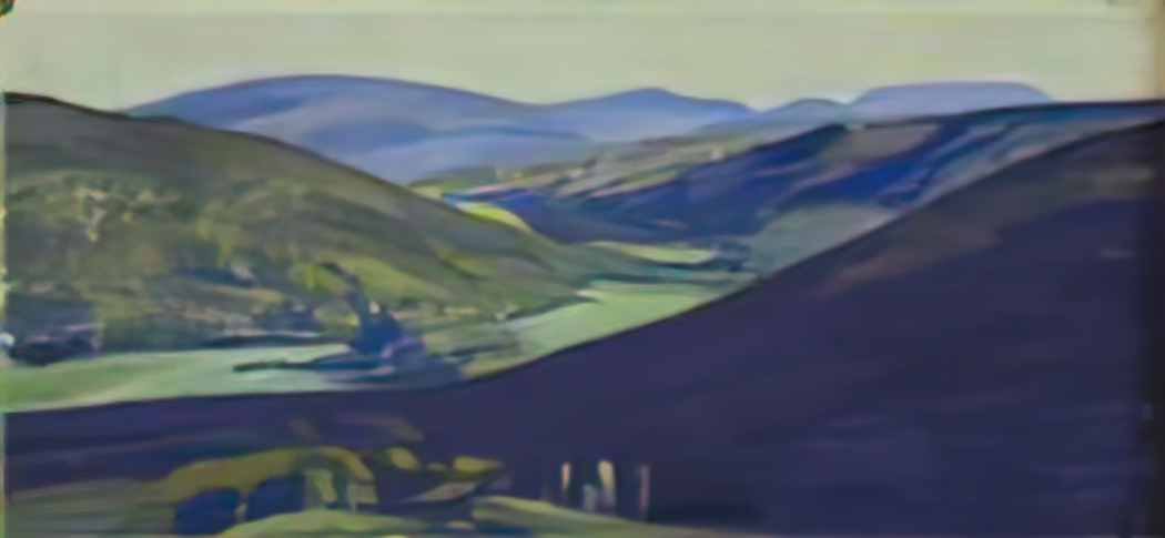 Nicholas Roerich tulola valley 1918 Art A4 Photo Print