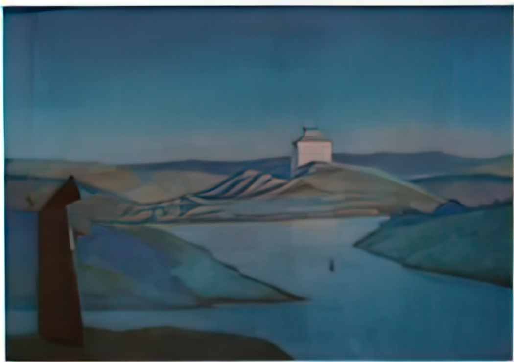 Nicholas Roerich twilight Art A4 Photo Print