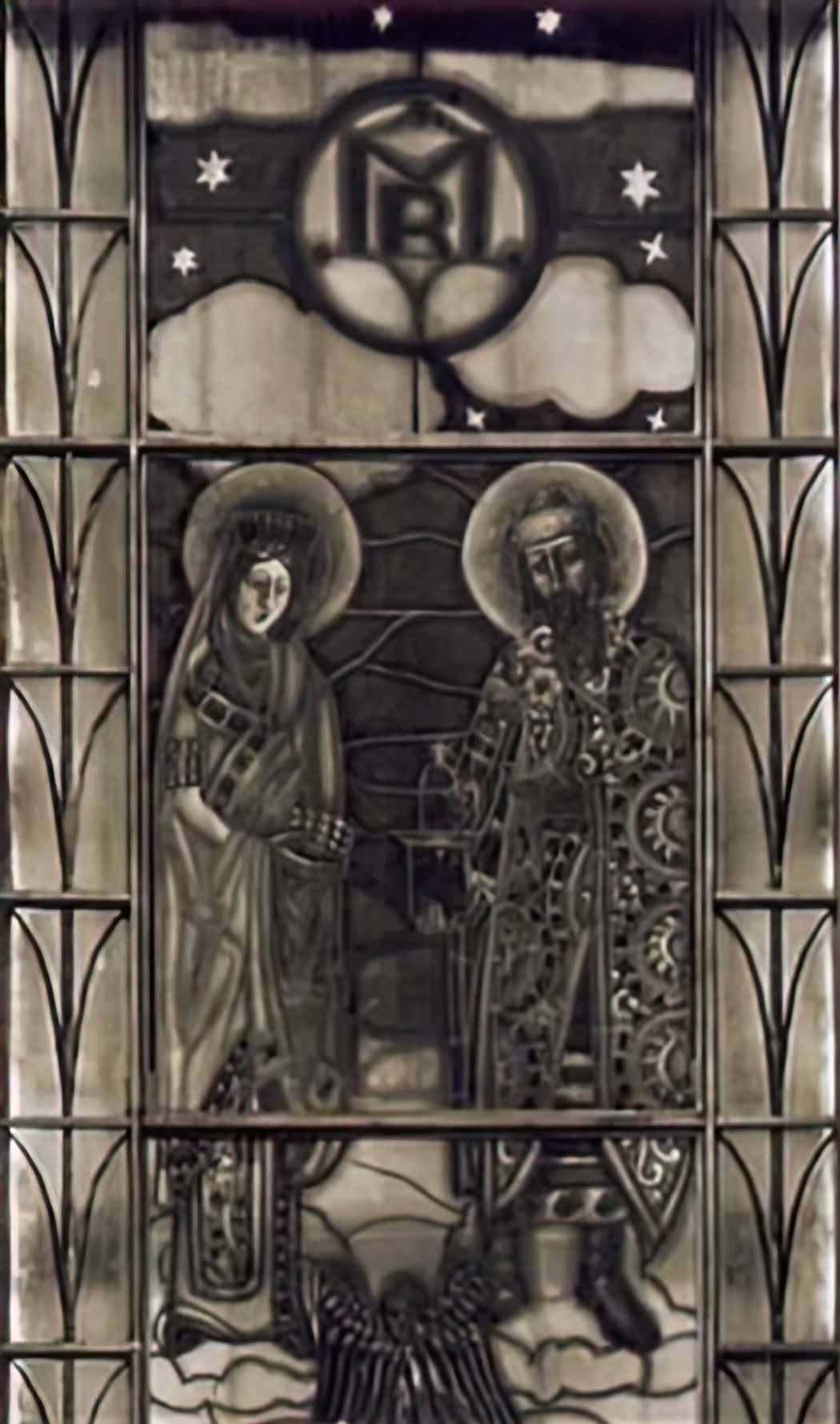 Nicholas Roerich vitrage 1929 Art A4 Photo Print