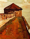 Nicholas Roerich watchtower in novgorod 1903 Art A4 Photo Print