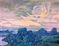Nicholas Roerich way of giants 1914 Art A4 Photo Print