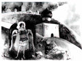 Nicholas Roerich white city 1916 Art A4 Photo Print