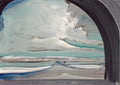 Nicholas Roerich white cloud 1922 Art A4 Photo Print