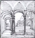 Nicholas Roerich yard 1913 Art A4 Photo Print
