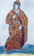 Nicholas Roerich yaroslavna 1913 Art A4 Photo Print