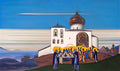Nicholas Roerich zvenigorod 1933 Art A4 Photo Print