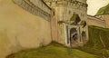 Nicholas Roerich zvenigorod holy gate 1904 Art A4 Photo Print