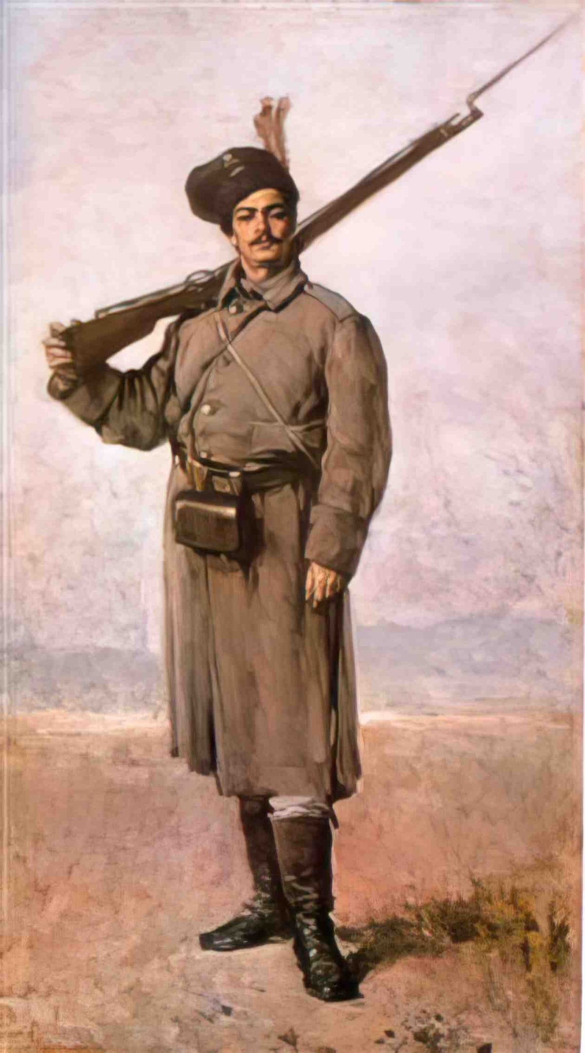 Nicolae Grigorescu doroban ul Art A4 Photo Print