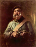 Nicolae Grigorescu guardian of chailly Art A4 Photo Print