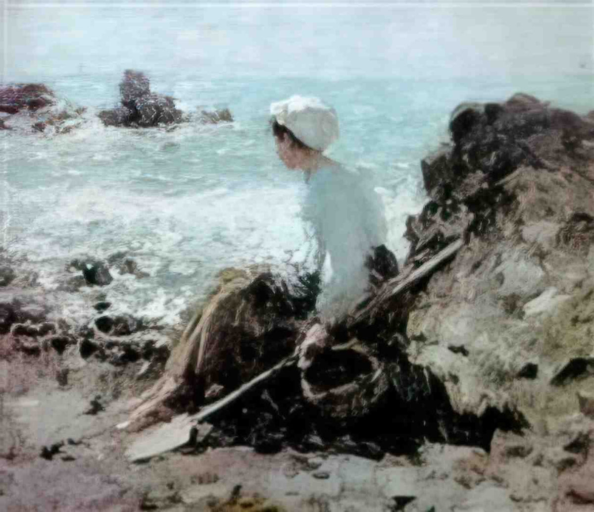 Nicolae Grigorescu pesc ri la grandville 1884 Art A4 Photo Print