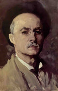 Nicolae Grigorescu self portrait Art A4 Photo Print