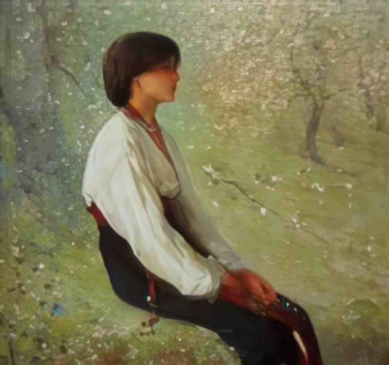 Nicolae Grigorescu the spring detail Art A4 Photo Print
