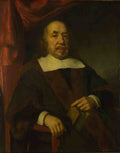 Nicolaes Maes Portrait of an Elderly Man in a Black Robe A4 Photo Print