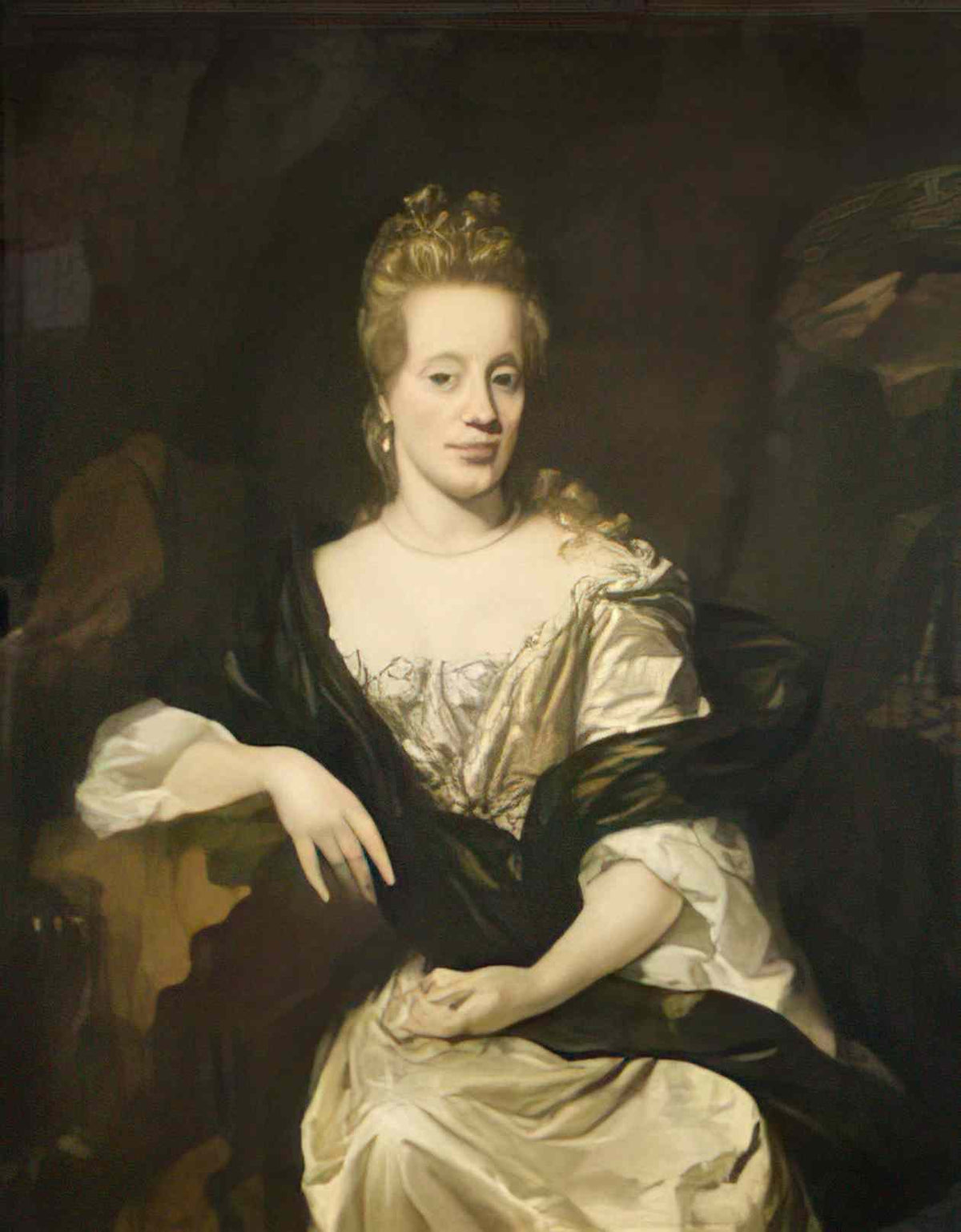 Nicolaes Maes portrait of a lady 1675 Art A4 Photo Print