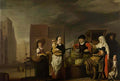 Nicolaes Maes the vegetable market 1655 Art A4 Photo Print