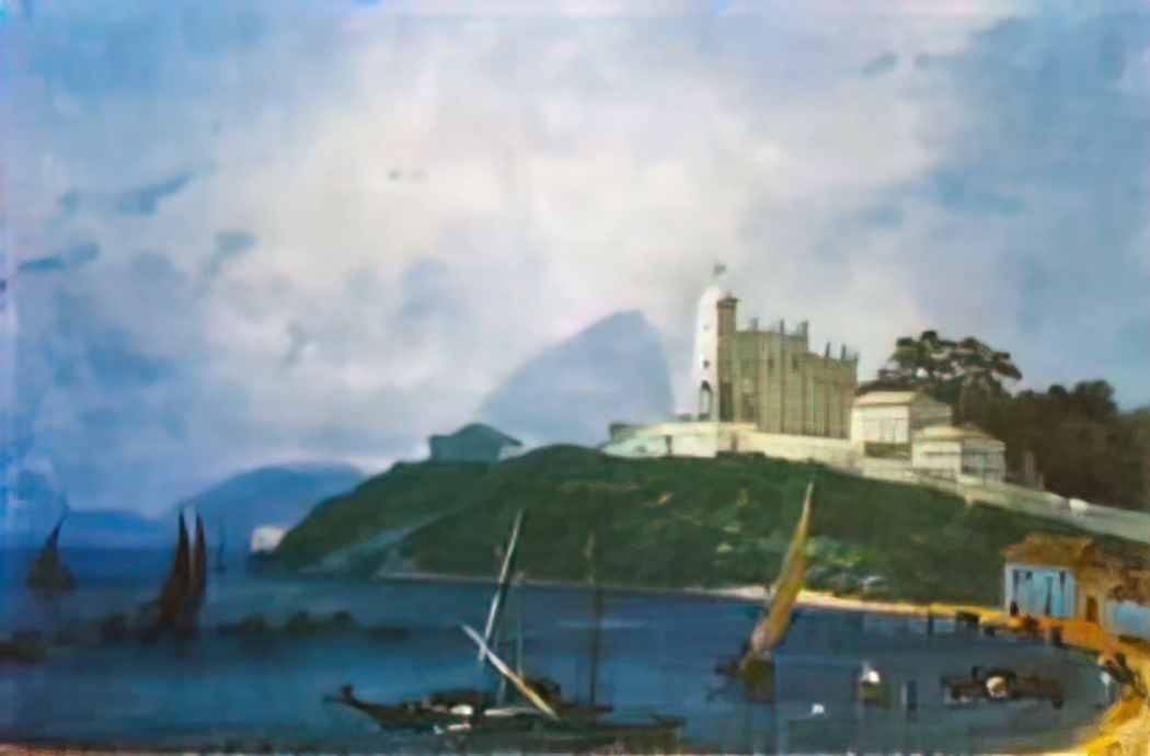 Nicolas Antoine Taunay nicolas antoine taunay vista da praia e da igr Art A4 Photo Print