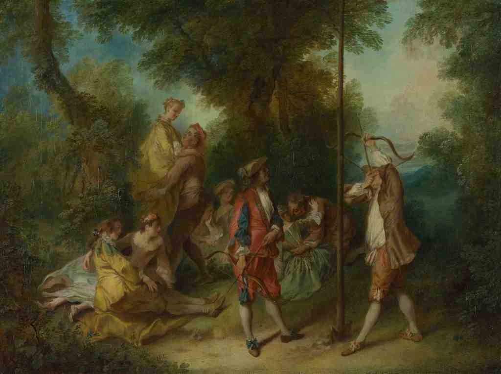 Nicolas Lancret The Four Ages of Man Maturity A4 Photo Print