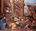 Nicolas Poussin Adoration of the Magi  A4 Photo Print