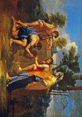 Nicolas Poussin Et in arcadia ego 2022 A4 Photo Print