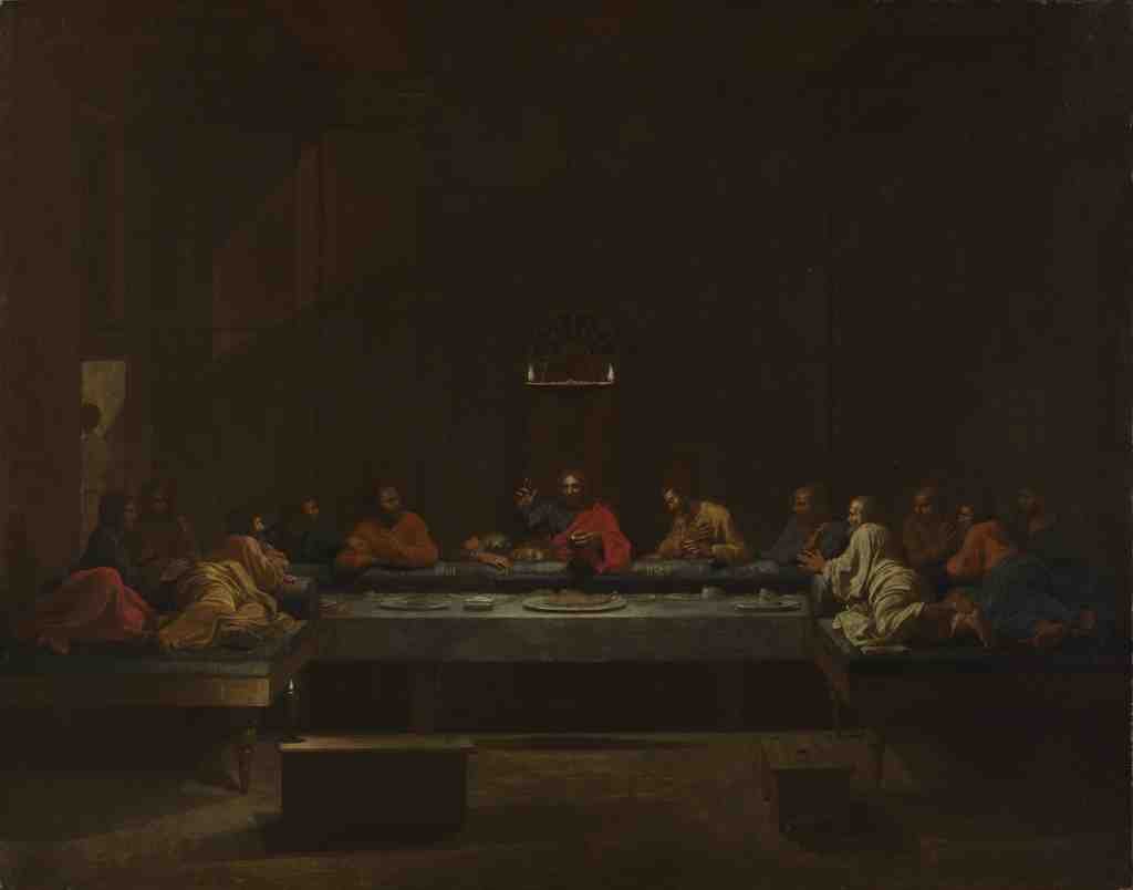 Nicolas Poussin Eucharist A4 Photo Print