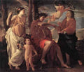 Nicolas Poussin Inspiration of the poet  A4 Photo Print
