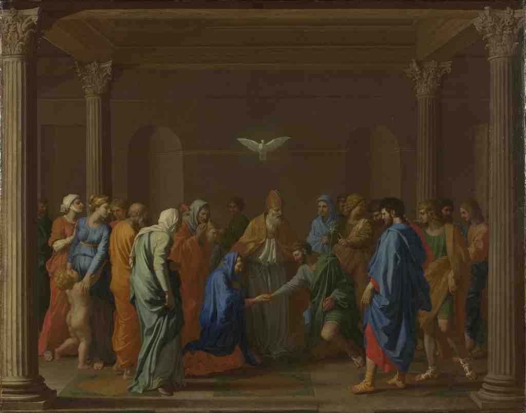 Nicolas Poussin Marriage A4 Photo Print