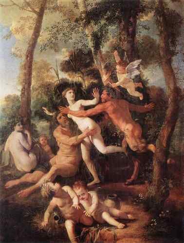 Nicolas Poussin Pan Syrinx  A4 Photo Print