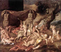 Nicolas Poussin Poussin Bacchanal of Putti  A4 Photo Print