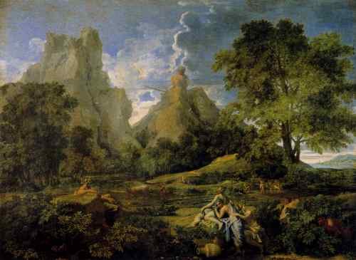 Nicolas Poussin Poussin Nicolas Landscape With Polyphemus  A4 Photo Print