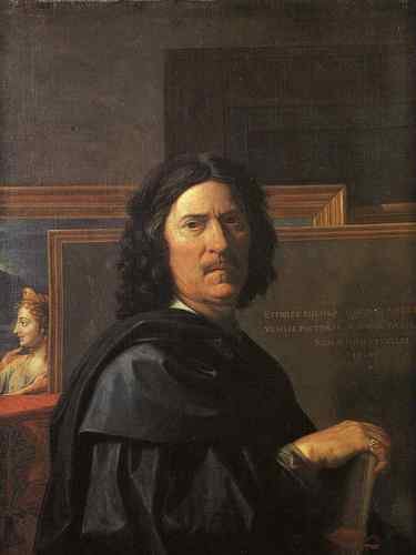 Nicolas Poussin Poussin Nicolas Self Portrait  A4 Photo Print