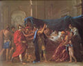 Nicolas Poussin Poussin The Death of Germanicus  A4 Photo Print