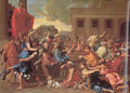 Nicolas Poussin Poussin The Rape of the Sabine Women  A4 Photo Print