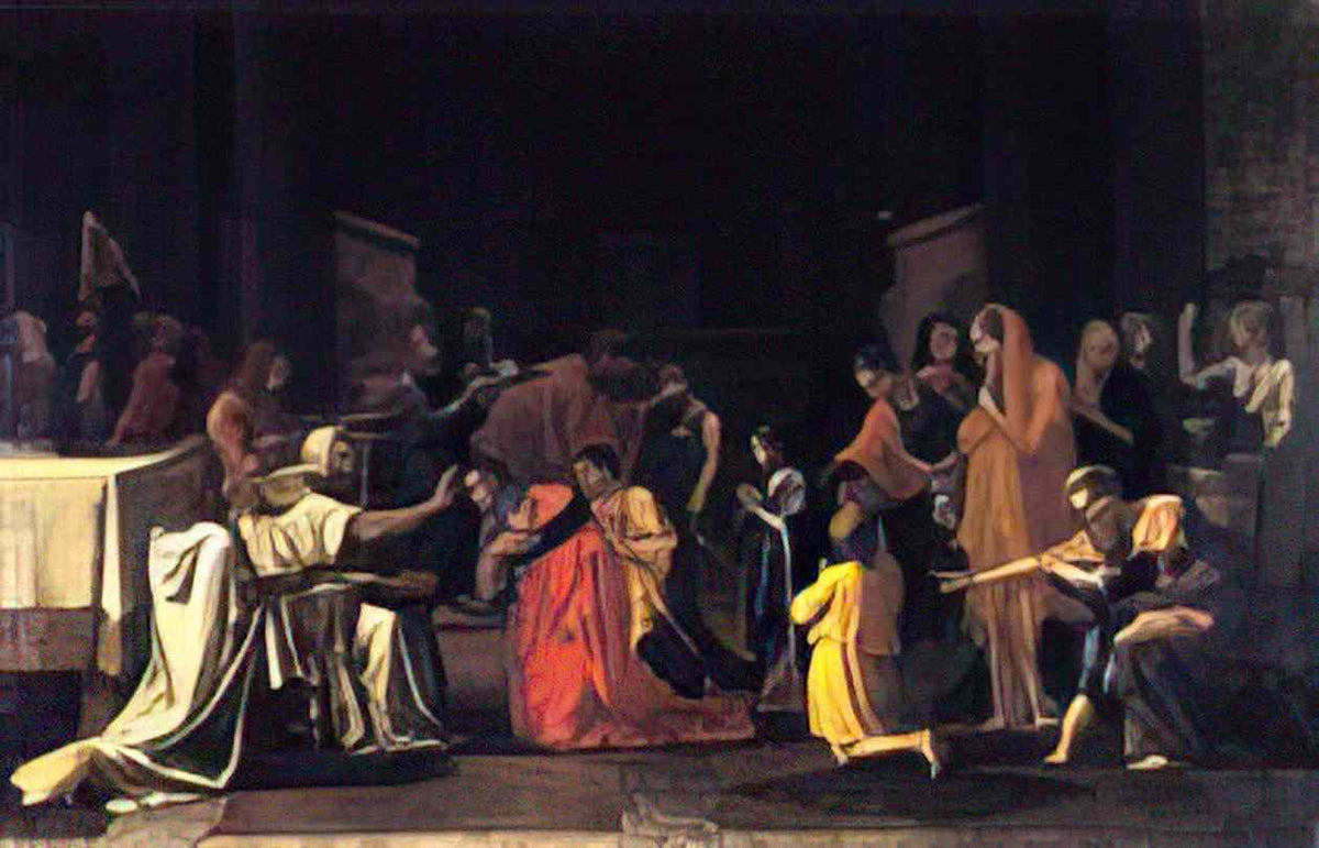 Nicolas Poussin confirmation 1645 Art A4 Photo Print