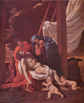 Nicolas Poussin descend from the cross Art A4 Photo Print