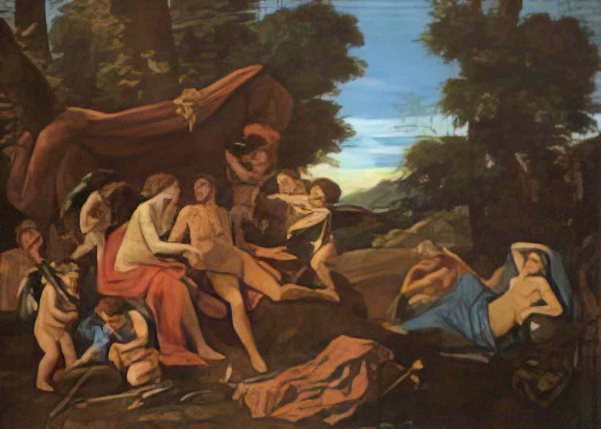 Nicolas Poussin mars and venus 1628(1) Art A4 Photo Print