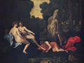 Nicolas Poussin narcissus and echo Art A4 Photo Print