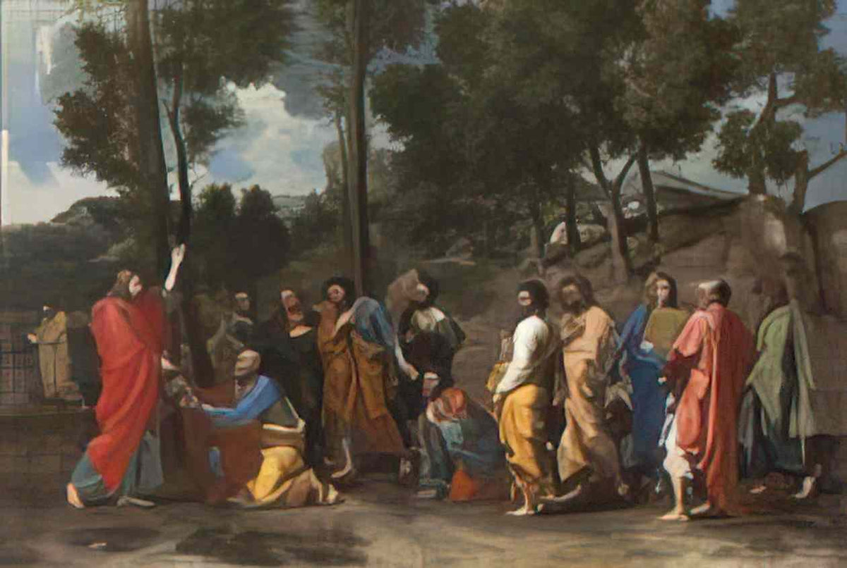Nicolas Poussin ordination Art A4 Photo Print