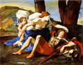 Nicolas Poussin rinaldo and armida Art A4 Photo Print