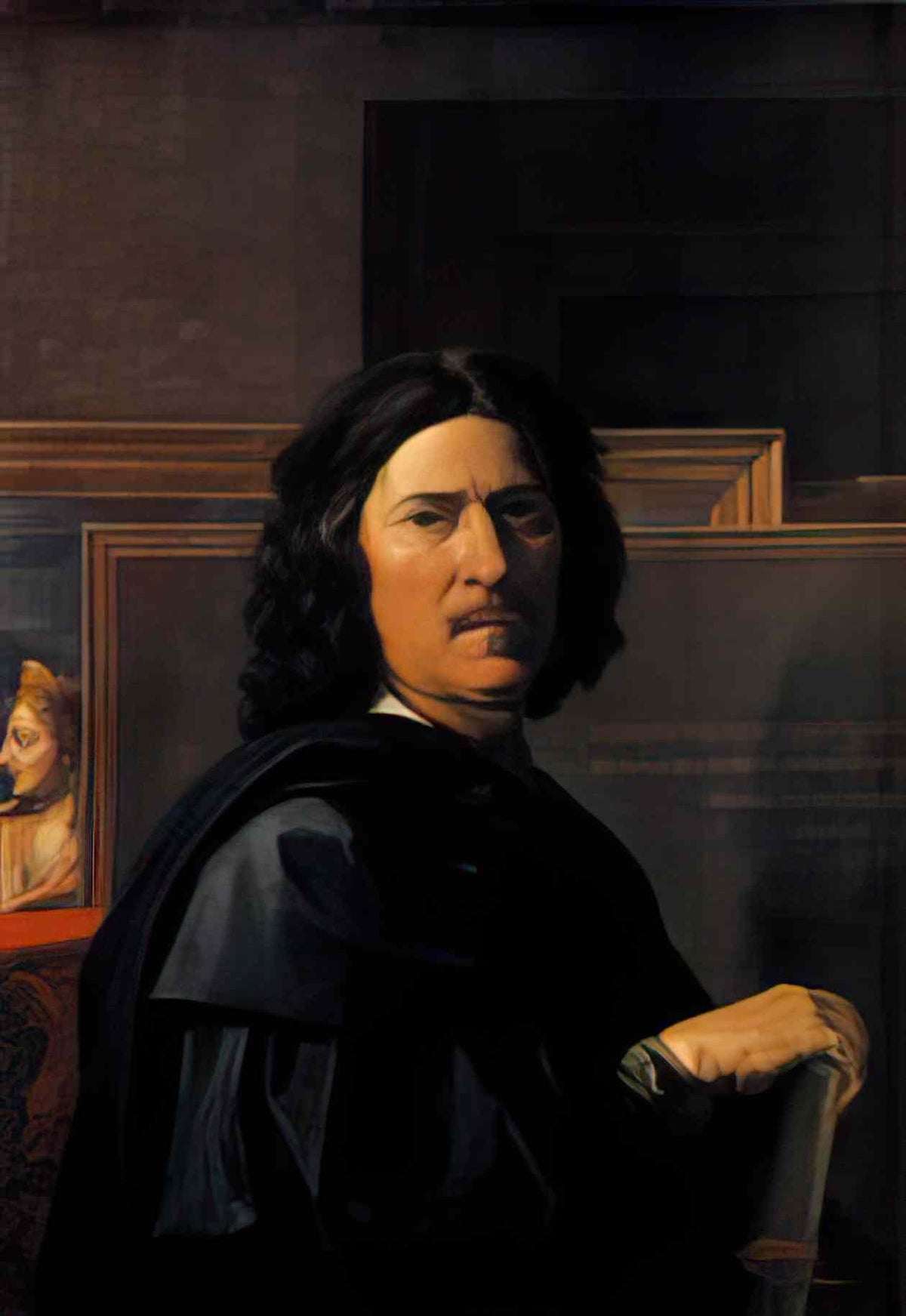 Nicolas Poussin self portrait 1650 Art A4 Photo Print