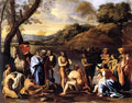 Nicolas Poussin st john baptising the people Art A4 Photo Print