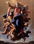 Nicolas Poussin the assumption of the virgin 1650 Art A4 Photo Print