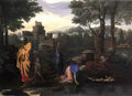 Nicolas Poussin the exposition of moses Art A4 Photo Print