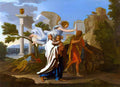 Nicolas Poussin the flight into egypt Art A4 Photo Print