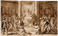 Nicolas Poussin the judgement of solomon 1648 Art A4 Photo Print