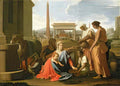 Nicolas Poussin the rest on the flight into egypt Art A4 Photo Print