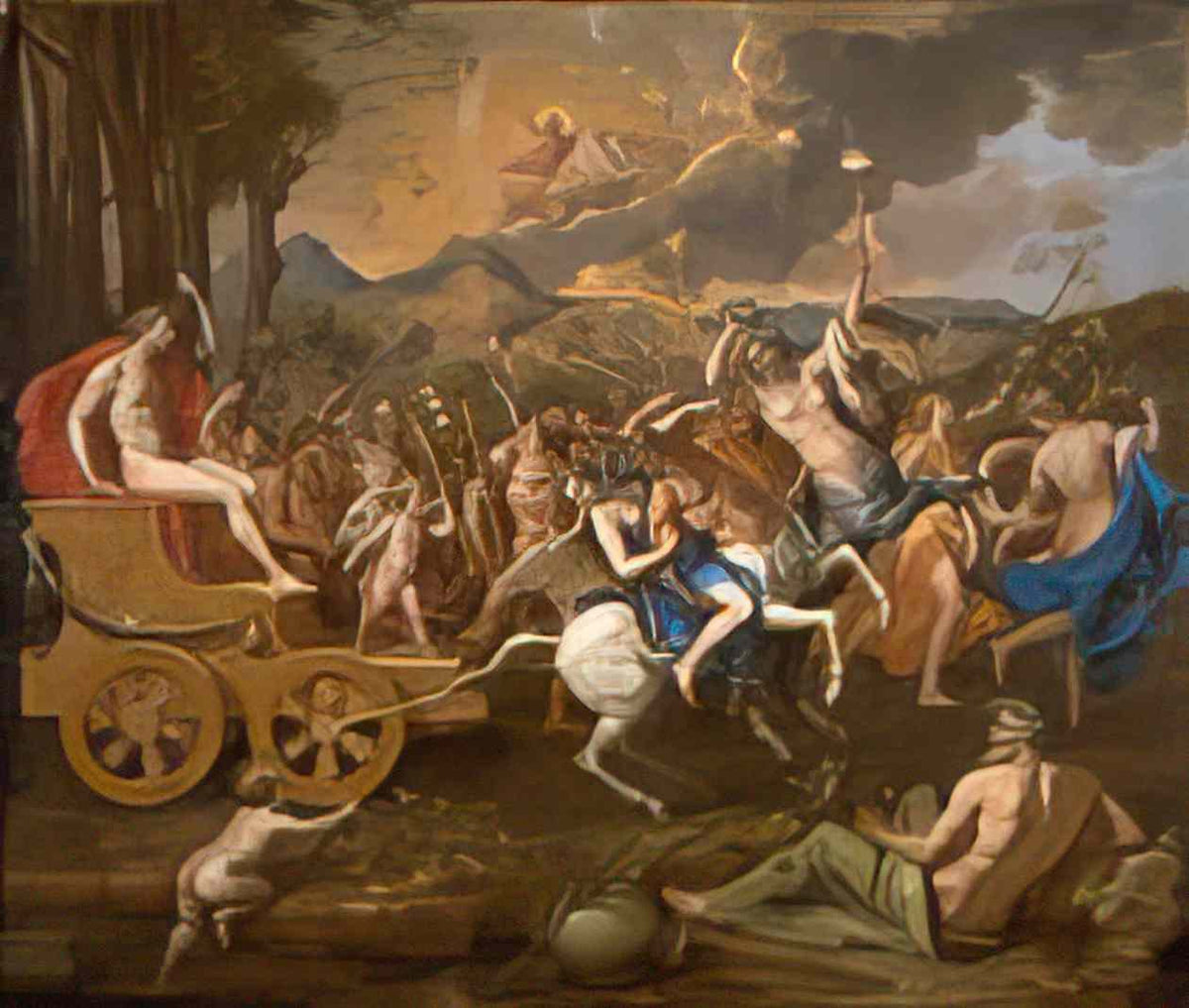 Nicolas Poussin the triumph of bacchus Art A4 Photo Print