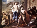 Nicolas Poussin the triumph of david Art A4 Photo Print